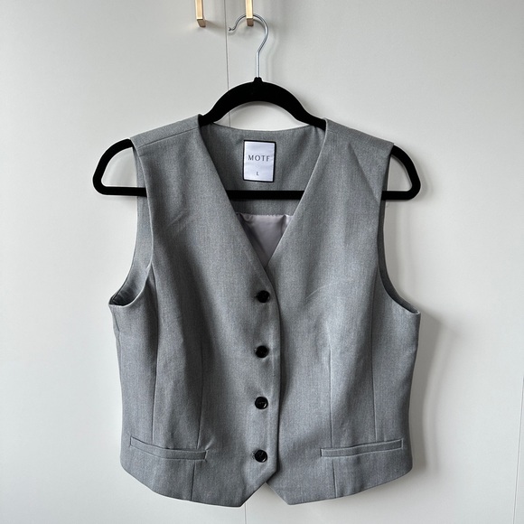 MOTF Gray Women's Vest - Picture 1 of 1